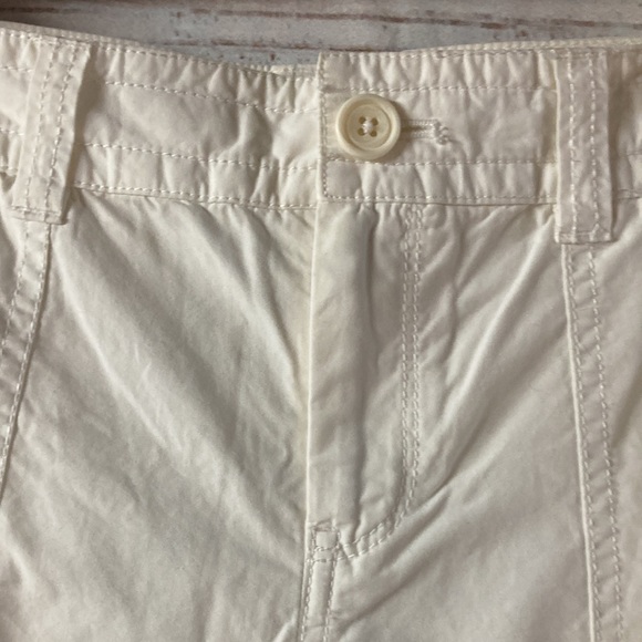 Size 12 white cargo capris. Excellent condition by Old Navy - Picture 3 of 6